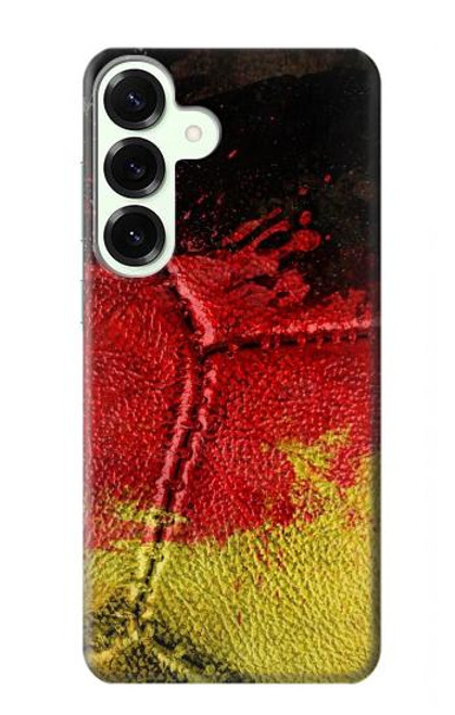 S3303 Germany Flag Vintage Football Graphic Case For Samsung Galaxy S25 Plus