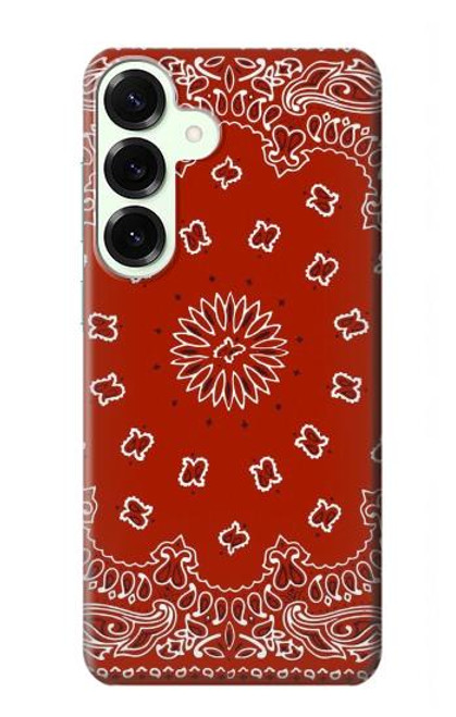 S3355 Bandana Red Pattern Case For Samsung Galaxy S25 Plus