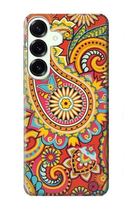 S3402 Floral Paisley Pattern Seamless Case For Samsung Galaxy S25 Plus