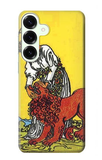 S3458 Strength Tarot Card Case For Samsung Galaxy S25 Plus
