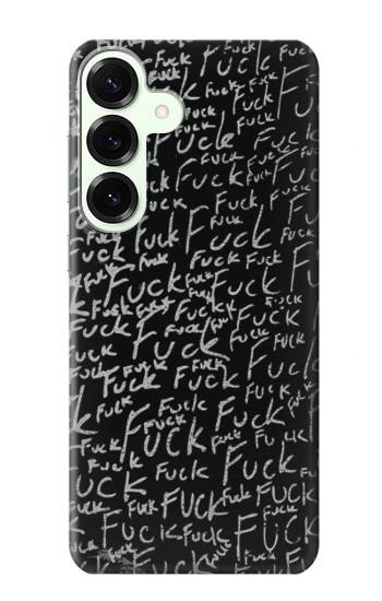 S3478 Funny Words Blackboard Case For Samsung Galaxy S25 Plus