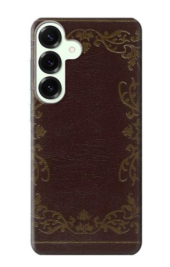 S3553 Vintage Book Cover Case For Samsung Galaxy S25 Plus