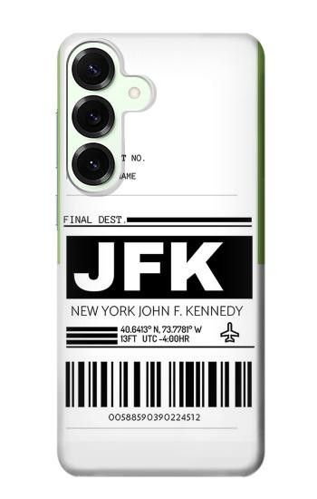 S3664 Airline Travel Luggage Label Case For Samsung Galaxy S25 Plus