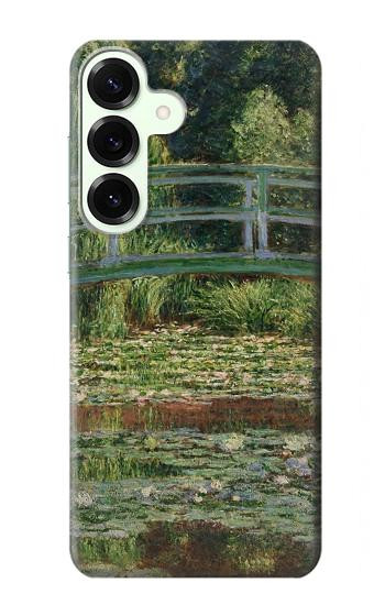 S3674 Claude Monet Footbridge and Water Lily Pool Case For Samsung Galaxy S25 Plus