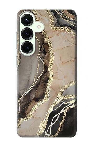 S3700 Marble Gold Graphic Printed Case For Samsung Galaxy S25 Plus