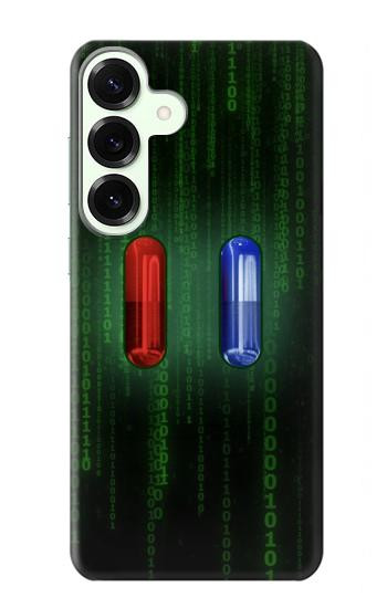 S3816 Red Pill Blue Pill Capsule Case For Samsung Galaxy S25 Plus