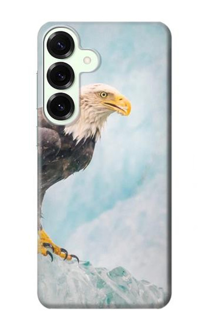 S3843 Bald Eagle On Ice Case For Samsung Galaxy S25 Plus
