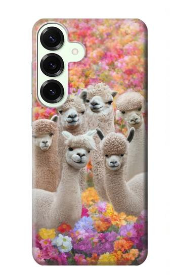 S3916 Alpaca Family Baby Alpaca Case For Samsung Galaxy S25 Plus