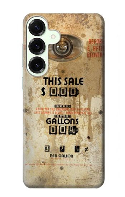 S3954 Vintage Gas Pump Case For Samsung Galaxy S25 Plus