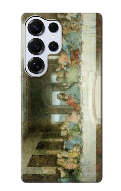 S0173 Leonardo DaVinci The Last Supper Case For Samsung Galaxy S25 Ultra