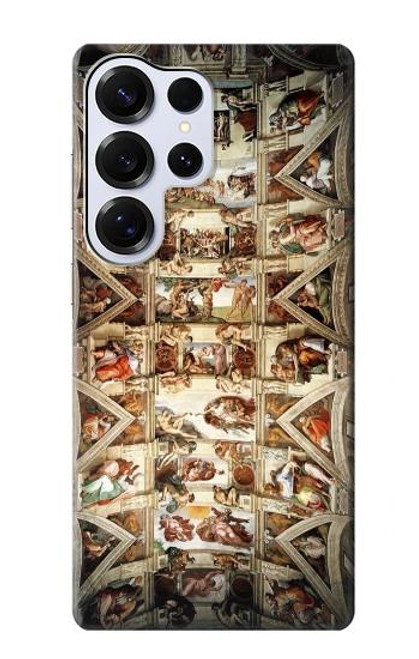 S0177 Michelangelo Chapel ceiling Case For Samsung Galaxy S25 Ultra