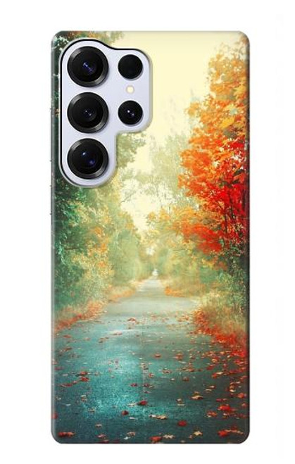 S0913 Road Through The Woods Case For Samsung Galaxy S25 Ultra