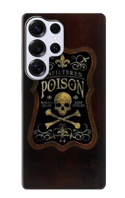 S2649 Unfiltered Poison Vintage Glass Bottle Case For Samsung Galaxy S25 Ultra