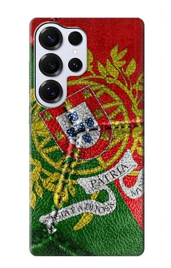 S3300 Portugal Flag Vintage Football Graphic Case For Samsung Galaxy S25 Ultra