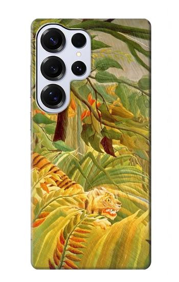 S3344 Henri Rousseau Tiger in a Tropical Storm Case For Samsung Galaxy S25 Ultra