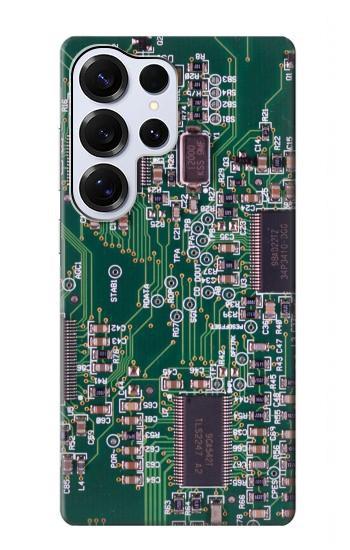 S3519 Electronics Circuit Board Graphic Case For Samsung Galaxy S25 Ultra
