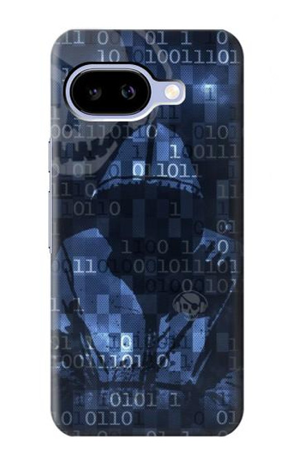 S3431 Digital Code Cyber Hacker Case For Google Pixel 9a