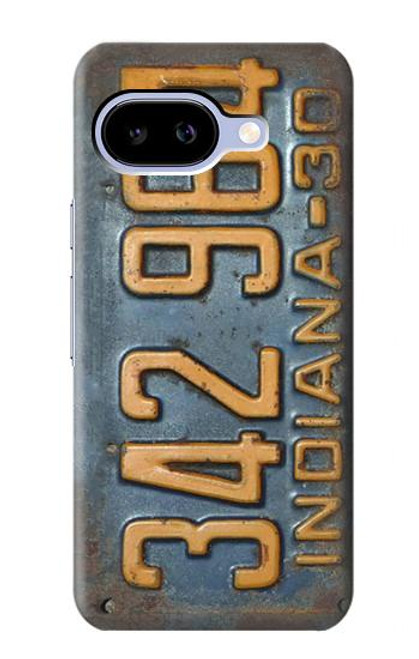 S3750 Vintage Vehicle Registration Plate Case For Google Pixel 9a