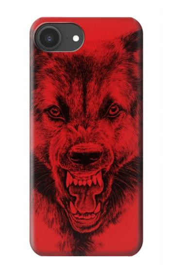 S1090 Red Wolf Case For iPhone 16e, 17e