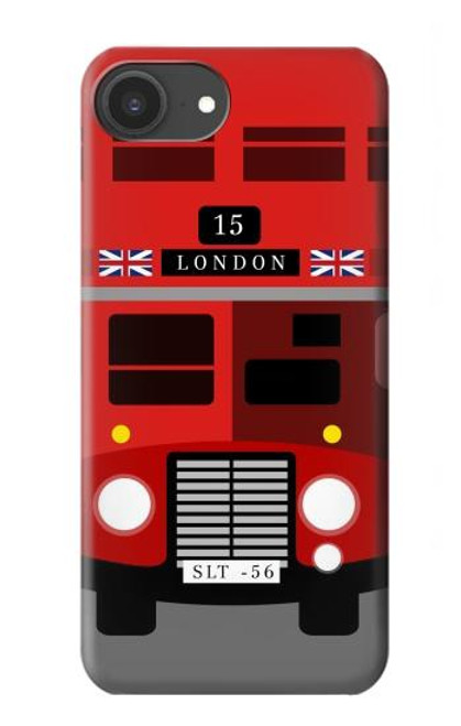 S2058 England British Double Decker Bus Case For iPhone 16e
