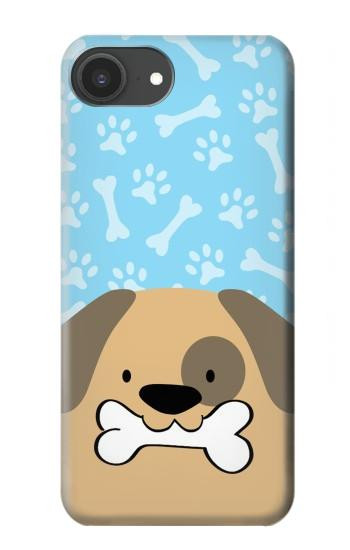 S2669 Cute Dog Paws Bones Cartoon Case For iPhone 16e, 17e