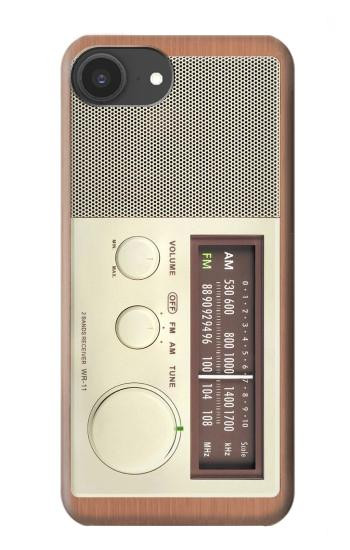 S3165 FM AM Wooden Receiver Graphic Case For iPhone 16e, 17e