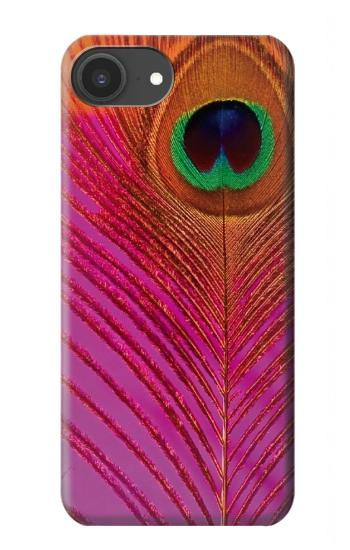 S3201 Pink Peacock Feather Case For iPhone 16e, 17e