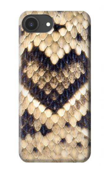 S3417 Diamond Rattle Snake Graphic Print Case For iPhone 16e