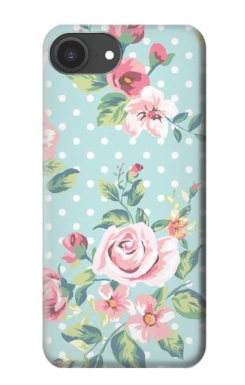 S3494 Vintage Rose Polka Dot Case For iPhone 16e, 17e