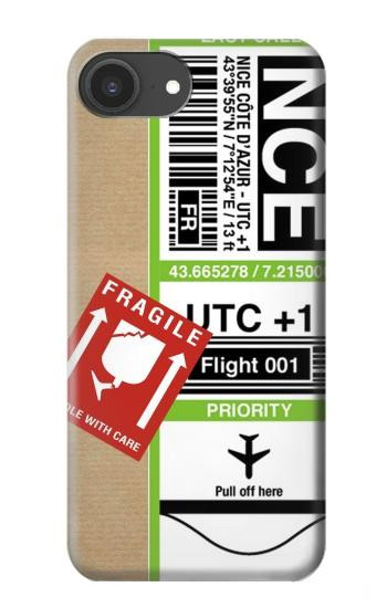 S3543 Luggage Tag Art Case For iPhone 16e, 17e