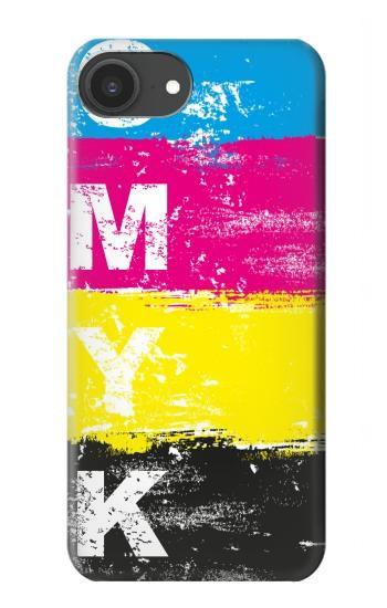 S3930 Cyan Magenta Yellow Key Case For iPhone 16e, 17e