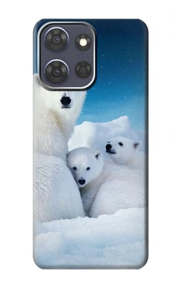 S0285 Polar Bear Family Arctic Case For Motorola Moto G Power (2025,2026)