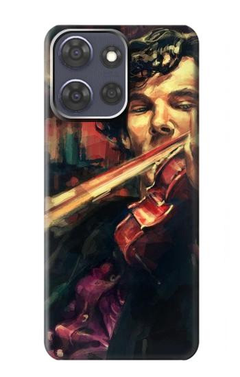 S0723 Violin Art Paint Case For Motorola Moto G Power (2025)