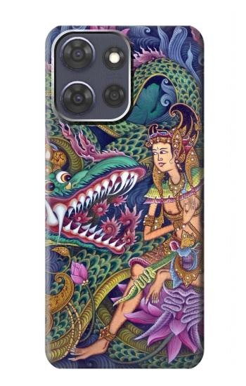 S1240 Bali Painting Case For Motorola Moto G Power (2025)