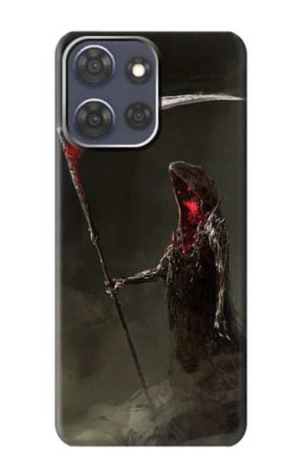 S1319 Grim Reaper Death Scythe Case For Motorola Moto G Power (2025)