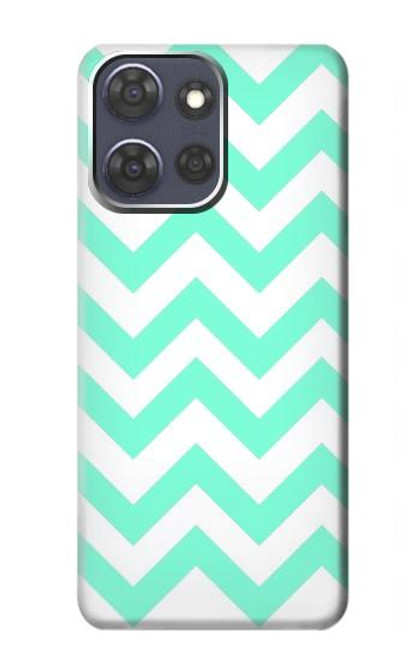 S1723 Mint Chevron Zigzag Case For Motorola Moto G Power (2025)