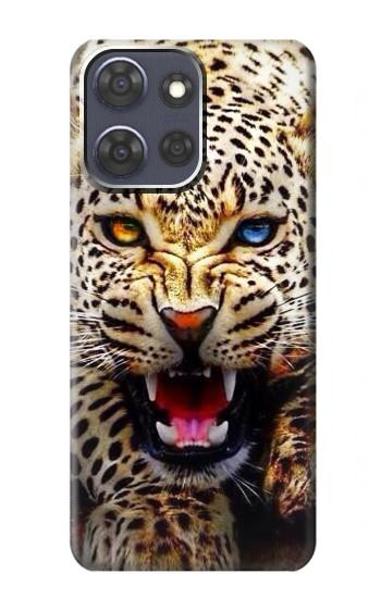 S1932 Blue Eyed Leopard Case For Motorola Moto G Power (2025,2026)