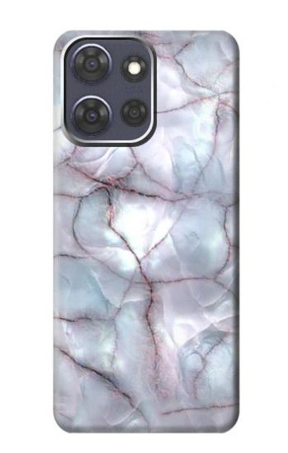 S2316 Dark Blue Marble Texture Graphic Print Case For Motorola Moto G Power (2025)