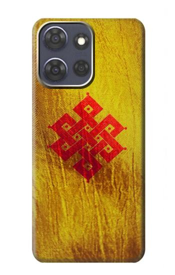 S2318 Eternal Knot Buddhist Spiritual Meditation Case For Motorola Moto G Power (2025,2026)