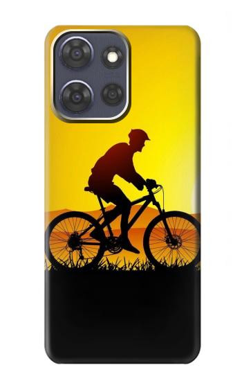 S2385 Bicycle Bike Sunset Case For Motorola Moto G Power (2025,2026)