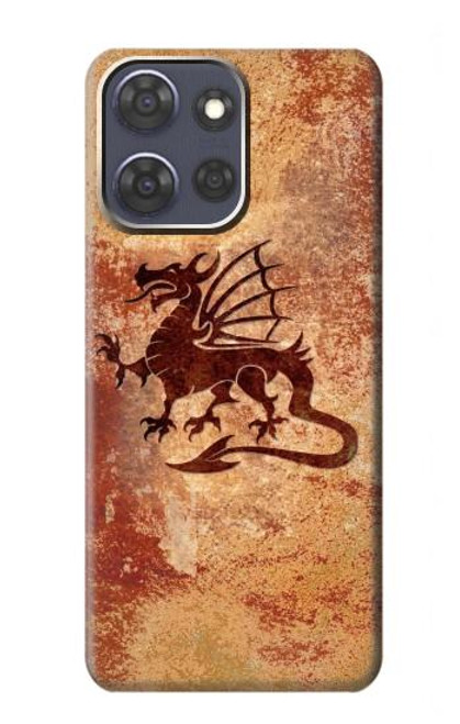 S2485 Dragon Metal Texture Graphic Printed Case For Motorola Moto G Power (2025)