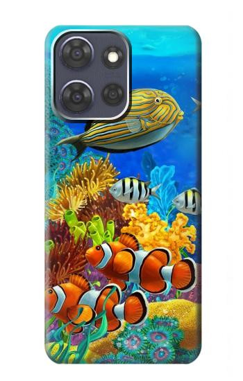 S2568 Sea Seabed Fish Corals Underwater Ocean Case For Motorola Moto G Power (2025,2026)