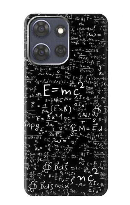 S2574 Mathematics Physics Blackboard Equation Case For Motorola Moto G Power (2025)