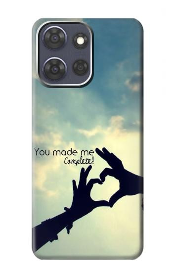 S2640 You Made Me Complete Love Case For Motorola Moto G Power (2025)