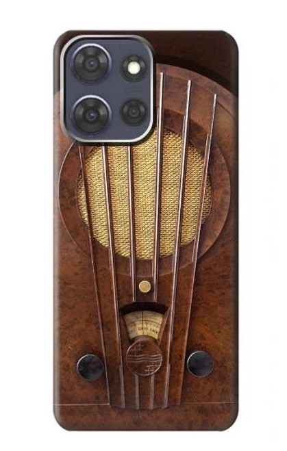 S2655 Vintage Bakelite Deco Radio Case For Motorola Moto G Power (2025)