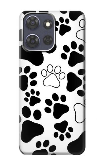 S2904 Dog Paw Prints Case For Motorola Moto G Power (2025)