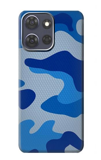 S2958 Army Blue Camo Camouflage Case For Motorola Moto G Power (2025,2026)