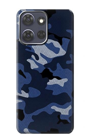 S2959 Navy Blue Camo Camouflage Case For Motorola Moto G Power (2025,2026)