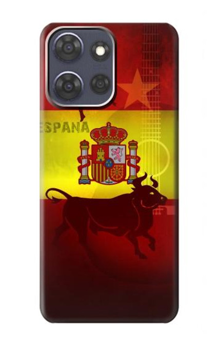 S2984 Spain Football Soccer Case For Motorola Moto G Power (2025)