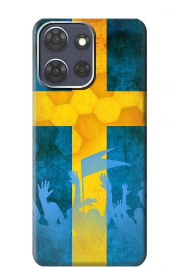 S2990 Sweden Football Soccer Case For Motorola Moto G Power (2025)